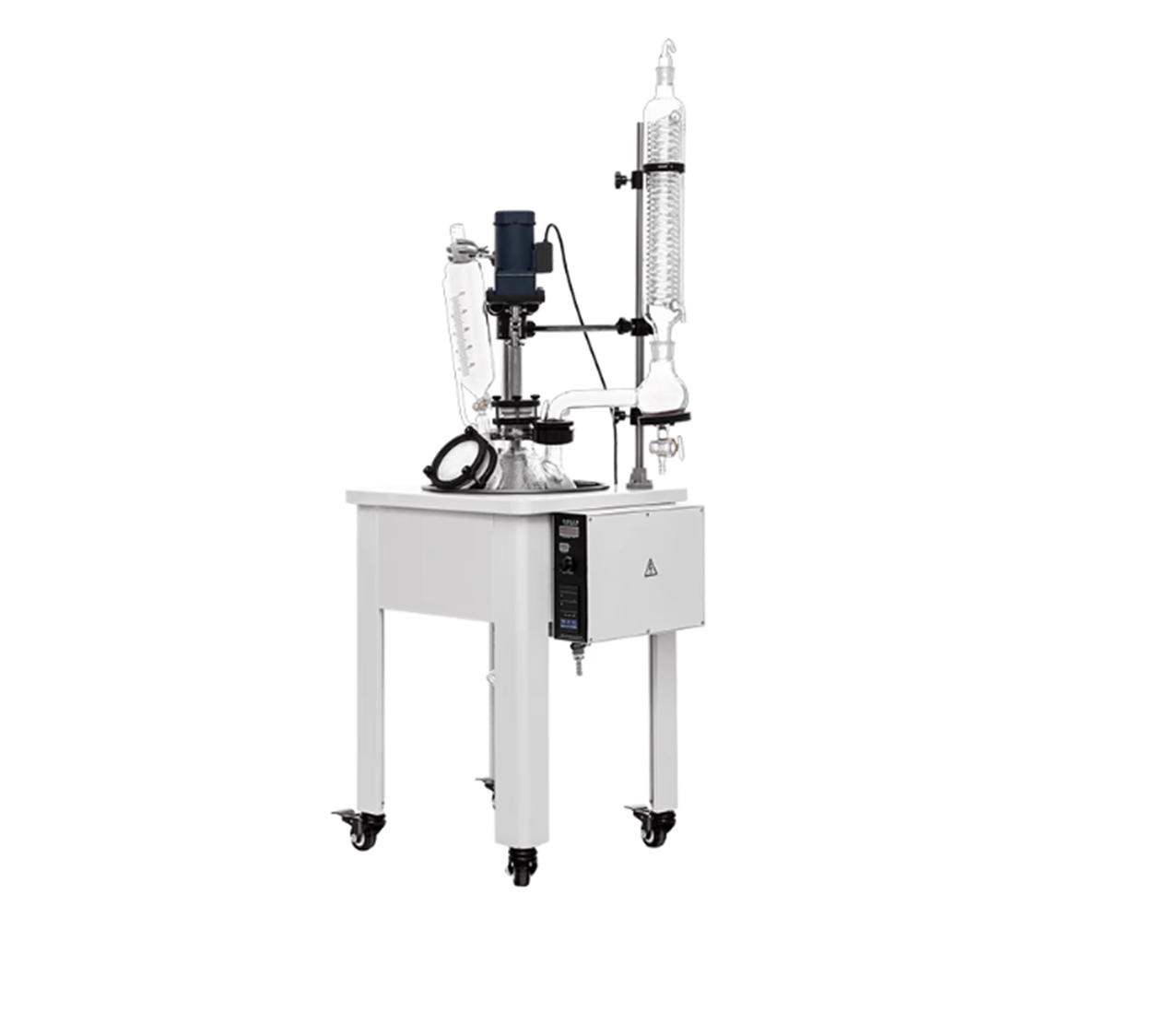 立式单层玻璃反应釜（水油浴锅加热）